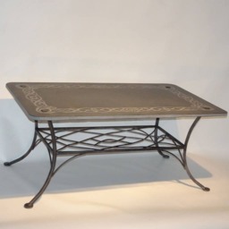 Coffee Table in Slate - Handmade - thumbnail 3