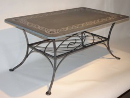 Coffee Table in Slate - Handmade