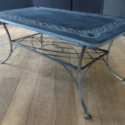 Coffee Table in Slate - Handmade - thumbnail 4