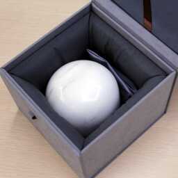 Handmade Marble Touch Lamp Usb Rechargeable Led Night Light - thumbnail 2
