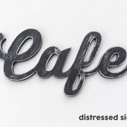 Rustic Cafe Coffee Bar Wooden Wall Sign For Kitchen Or Restaurant Decor - thumbnail 2