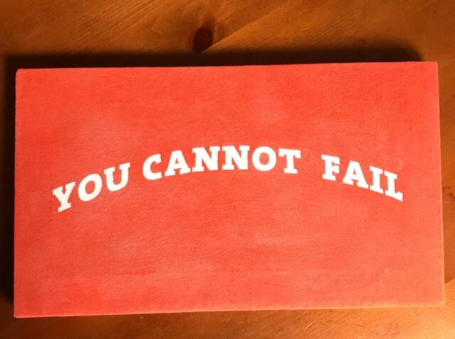 You Cannot Fail T Shirt Wall Art - image 1