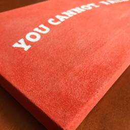 You Cannot Fail T Shirt Wall Art - thumbnail 2