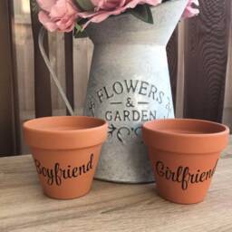 Boyfriend Plant Pot Unique Garden Gift - thumbnail 2