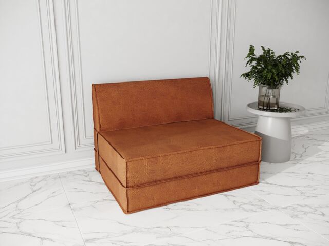 Transformable Double-Floor Sofa Bed, Foam & Veneer, Arabic Seating - image 1