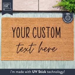 Your Custom Text Here - Personalized Doormat Customized Coir Mat Home Decor Housewarming Gift Personalised - thumbnail 2