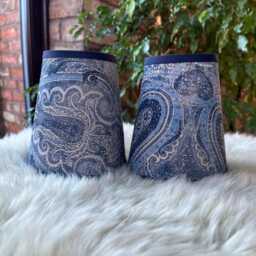 Ralph Lauren Birchwood Paisley - Small Handmade Candle Clip Lampshade For Wall Lights/Chandeliers - thumbnail 3