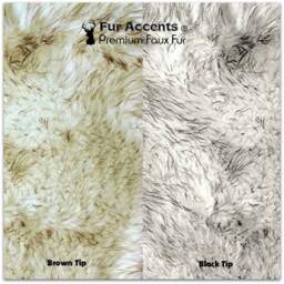 Faux Fur Area Rug - Shaggy Sheepskin Pelt, Handmade in Usa - thumbnail 3
