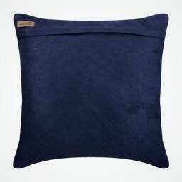 "Decorative Pintucks, Textured Navy Blue European Pillow 24""x24""/26""x26" - thumbnail 3