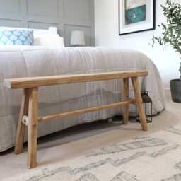 Reclaimed Wooden Bench - Rustic Driftwood Timber - Ben Simpson Furniture - thumbnail 1