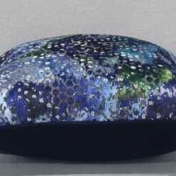 Designers Guild Mattiazzo Cobalt Fabric Cushion Cover 45x45 cm - thumbnail 2