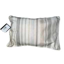 Floral Lumbar Pillow Cover, Taupe Botanical Print, 30x45cm - thumbnail 2