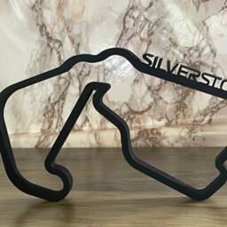 F1 Silverstone & Other Circuits Free Standing Wall Art - Add Speed & Style To Your Home D??cor - thumbnail 2