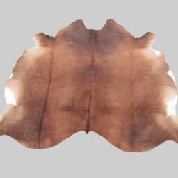 Brown Cowhide Rug - Natural Brazilian For Western Home Decor Custom Floor Area Exclusive Hair On Hide - thumbnail 2