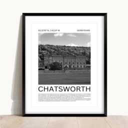 Chatsworth House Photography Print Derbyshire Peak District Wall Art - thumbnail 2