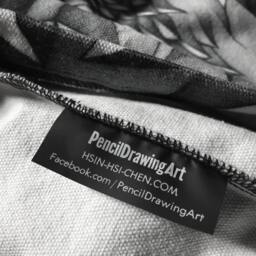 Artistic Pillow_Speeding Time - Last One Free Local Delivery With Feather Cushion Insert - thumbnail 2