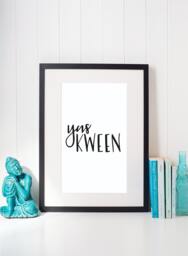 Yas Kween Printable - Wall Decor Broad City - thumbnail 1