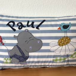 Children Pillow With Name Cuddly 30x50cm - thumbnail 2