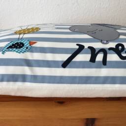 Children Pillow With Name Cuddly 30x50cm - thumbnail 3