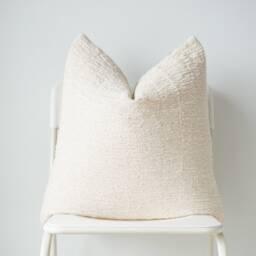 "Hmong Textile Pillow Cover Neutral Boho Home Decor - 20"" X 20" - thumbnail 2