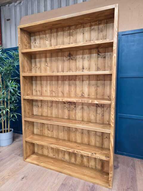 Handmade Rustic Wooden Bookcase. Various Sizes - image 1