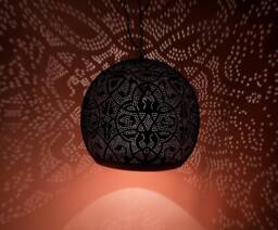 Moroccan Pendant Lamp, Ball Light Fixtures, Oriental Home Decor Lighting Lampshades