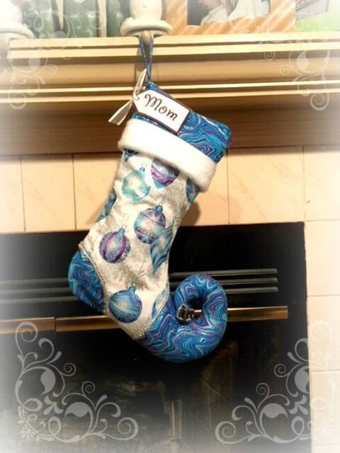 Personalized Christmas Stocking - Elf Stocking - image 1