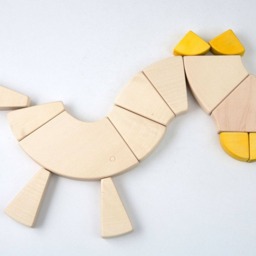 Logic Game - Wooden Play Set Circle Toys Wood Toy Ecotoy Educational Geometry Developing Mind Games - thumbnail 4