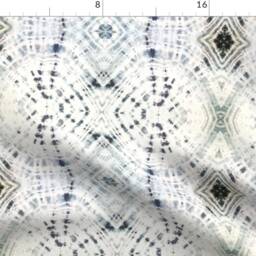 Marble Curtain Panel - Abstract Shibori Tie Dye Hippie Festive Boho Custom 8512 - Michelle Mathis By Michellemathis - thumbnail 4