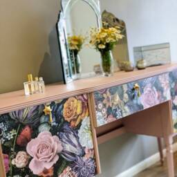 Available For Commission Upcycled Vintage Dressing Table - thumbnail 2