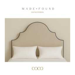 Bespoke Luxury Silk-Embroidered Suzani Upholstered Headboard Made To Order - thumbnail 4