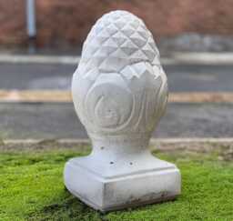 stone Acorn Figurine Concrete Autumn Decoration Outdoor Garden Ornament Cement Sculpture Forest Handmade Art Gift - thumbnail 1