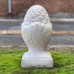 stone Acorn Figurine Concrete Autumn Decoration Outdoor Garden Ornament Cement Sculpture Forest Handmade Art Gift - thumbnail 3