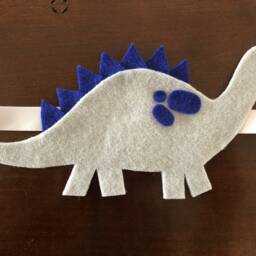 Dinosaur Curtain Tie-Backs - Set Of 2 - thumbnail 2
