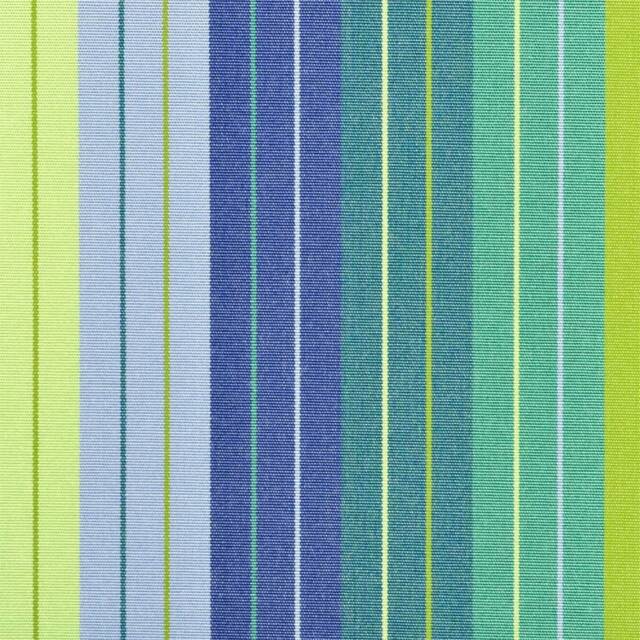 Sunbrella Seville Seaside Pillow Covers , Outdoor Cover Stripped Blue & Green Striped Accent - image 1