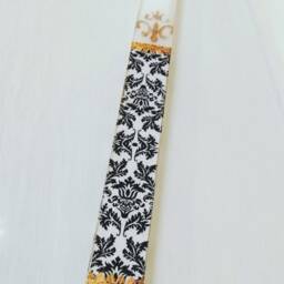 Easter Candle, Greek Lampada, Vintage Black Lace Lambada, Personalized Candle For Couple, Scented Handmade Candles, Wooden Box Gift - thumbnail 4