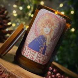 stevie Nicks - Soy Wax Vegan Container Candle Gift Handmade Cruelty Free Eco Friendly Sustainable Fleetwood Mac - thumbnail 3
