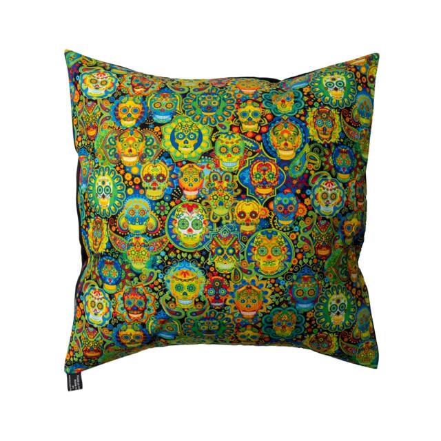 Awesome Design With Rows Of Skulls in Day The Dead Style ~ Cushion Cover Fits An 18 - image 1