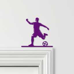 Door Topper Footballer Football Various Colours Top Of Decorative Sign - Novelty Wall Decor, Frame Art, Art - thumbnail 4
