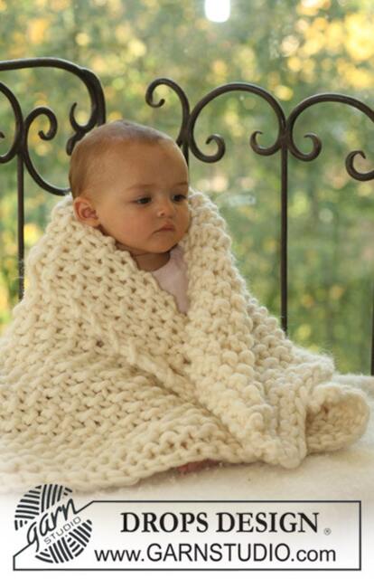 Cover Knitted Wool, Baby Blanket, Cot Bed Wheelchair. Handmade. Select Color - image 1