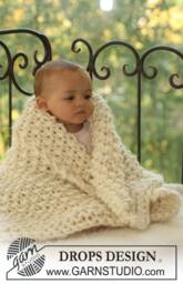 Cover Knitted Wool, Baby Blanket, Cot Bed Wheelchair. Handmade. Select Color