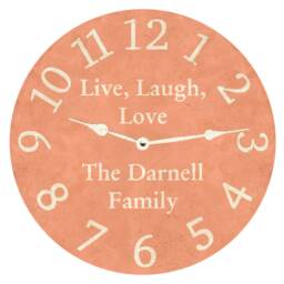 Handcrafted Custom Quote Clocks For Home & Office - thumbnail 1