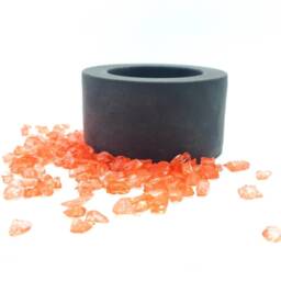 Gypsum Candle Holder Blank T-Light Candleholder Black For Decoration Interior Design Arts & Crafts Tea-Candle - thumbnail 3