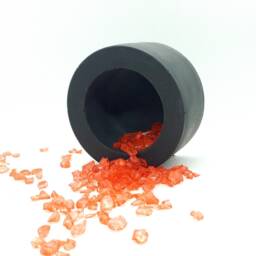 Gypsum Candle Holder Blank T-Light Candleholder Black For Decoration Interior Design Arts & Crafts Tea-Candle - thumbnail 2