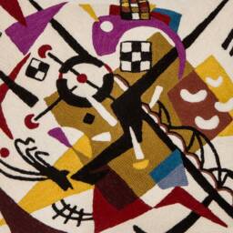 Zaida Kandinsky Rails Rug - thumbnail 1