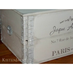 "Wooden Crate, Freight Chest, Table, Coffee Table ""Jaque" - thumbnail 4