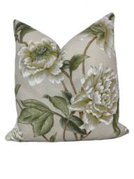 Colefax & Fowler Giselle Ivory Classic Prints Ii Collection Cushion Cover Pillow Double Sided - thumbnail 1