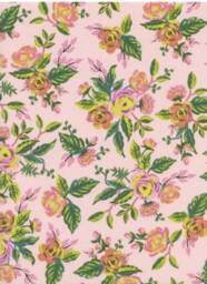 Pink & Green Changing Pad Cover Rifle Paper Co. Rose Nursery - thumbnail 1