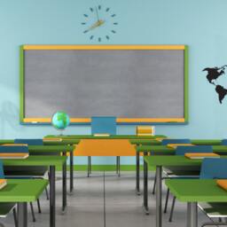 Large World Map Wall Decal - Vinyl Art Stickers For Classroom, Kids Room - thumbnail 2