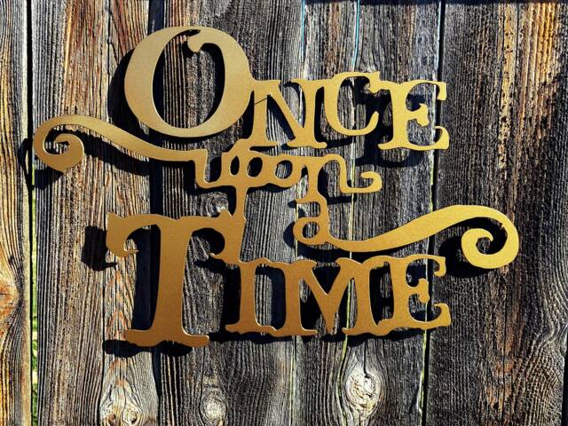 Once Upon A Time Metal Wall Art - image 1